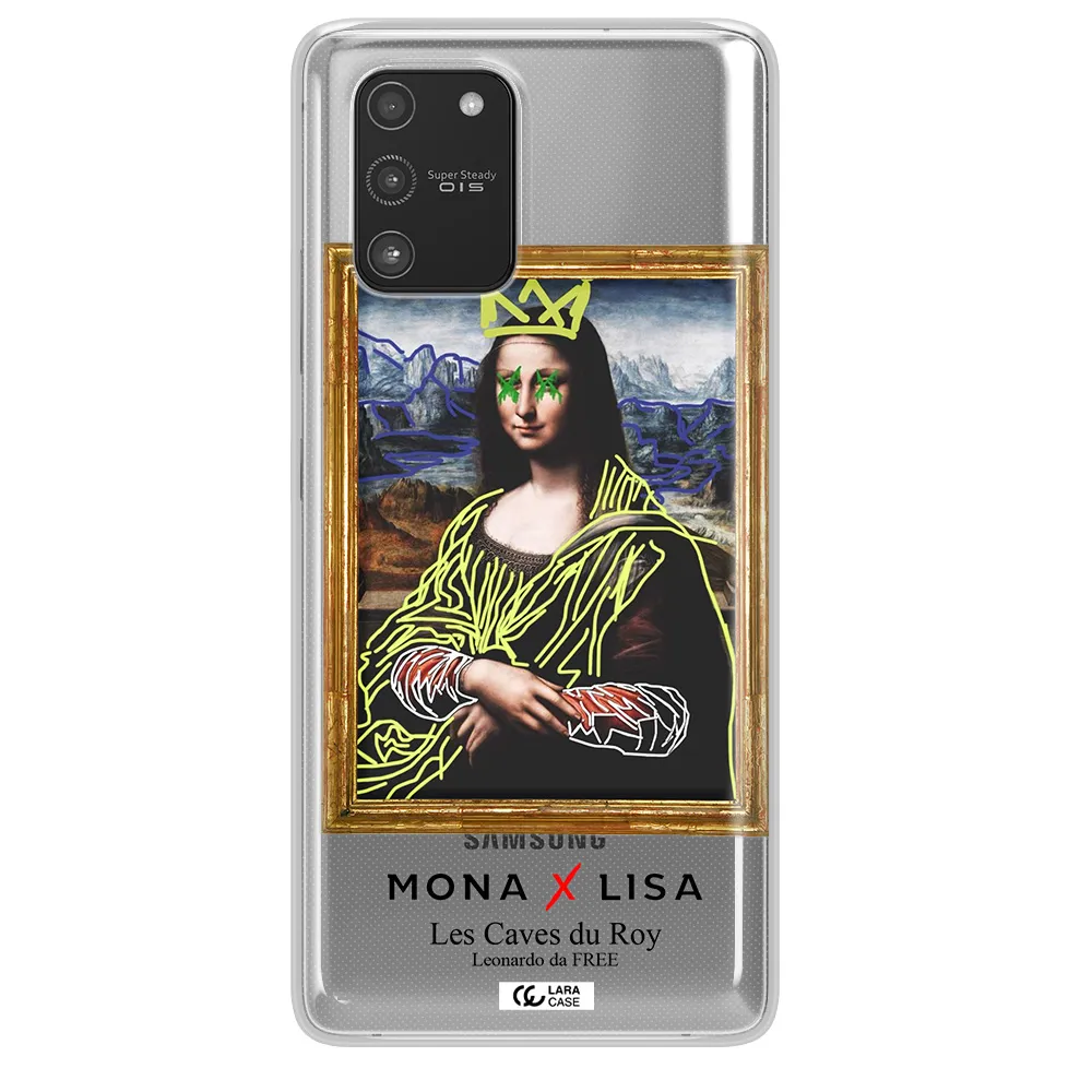 Monalisa Pop Art Samsung A91 Clear TPU Case