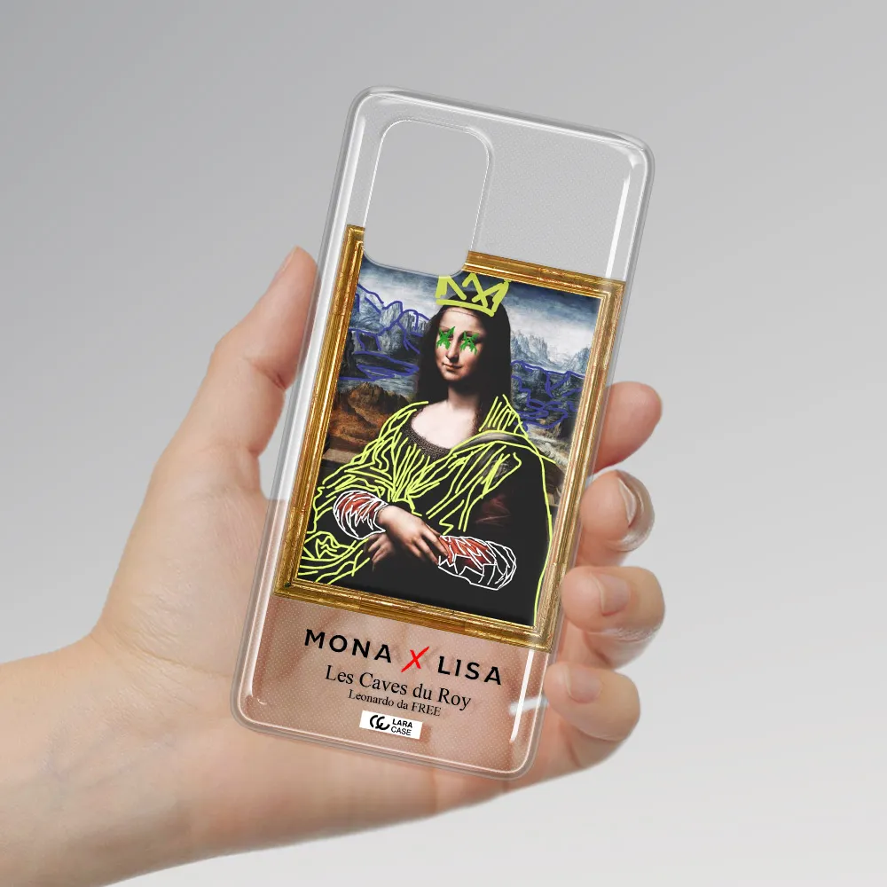 Monalisa Pop Art Samsung A91 Clear TPU Case