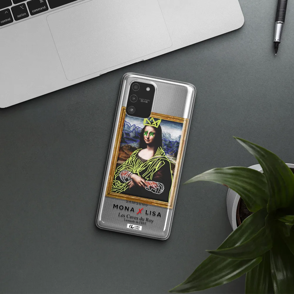 Monalisa Pop Art Samsung A91 Clear TPU Case