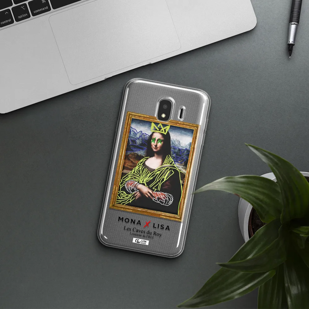 Monalisa Pop Art Samsung J4 Clear TPU Case