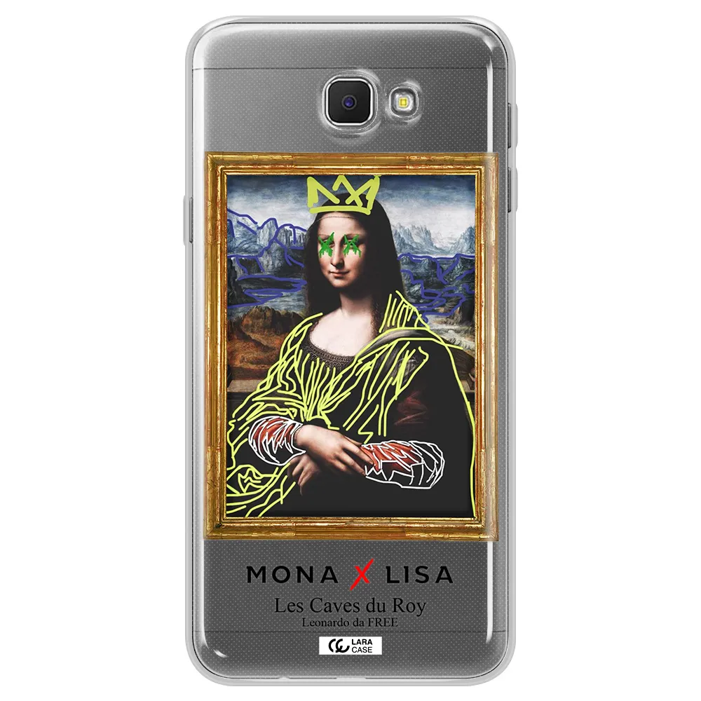 Monalisa Pop Art Samsung J5 Prime Clear TPU Case