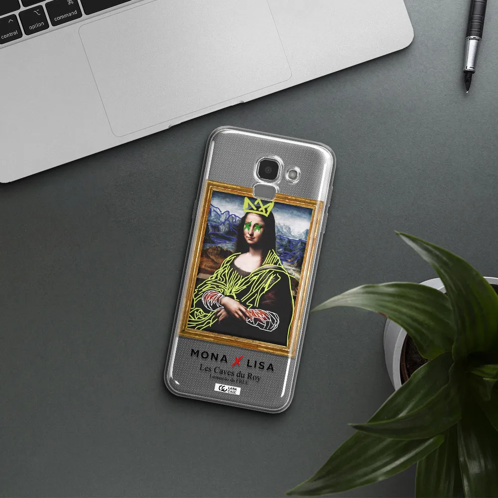 Monalisa Pop Art Samsung J6 Clear TPU Case