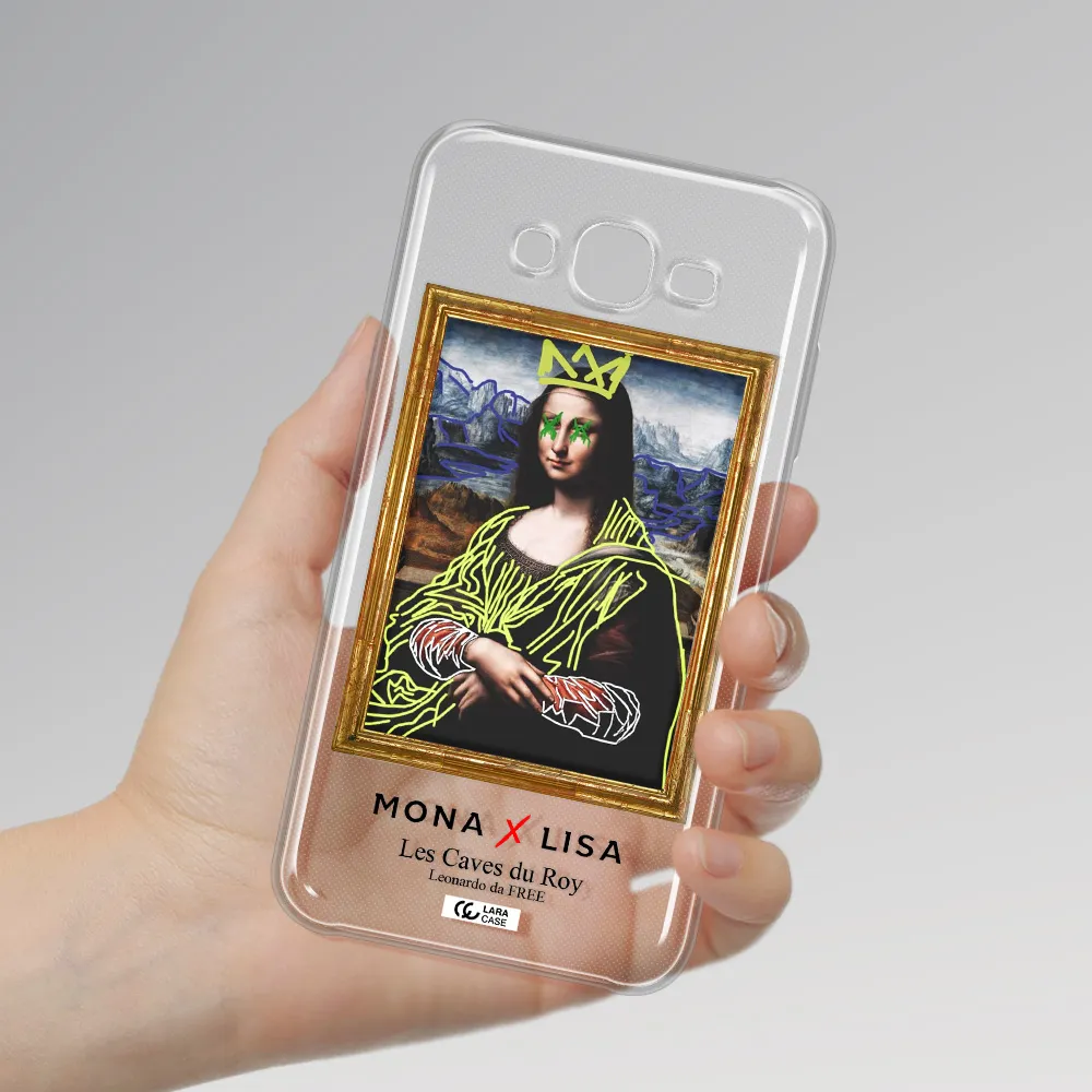 Monalisa Pop Art Samsung J7 2015 Clear TPU Case