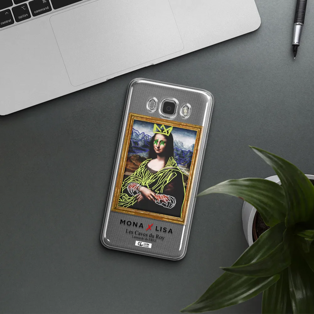 Monalisa Pop Art Samsung J7 2016 Clear TPU Case