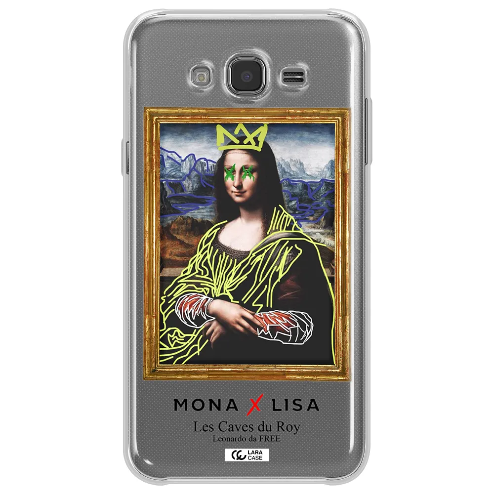 Monalisa Pop Art Samsung J7 Core Clear TPU Case