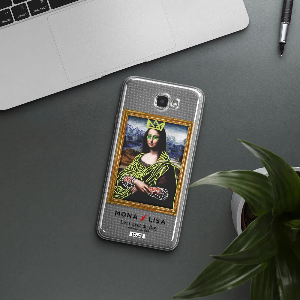 Monalisa Pop Art Samsung J7 Prim Clear TPU Case