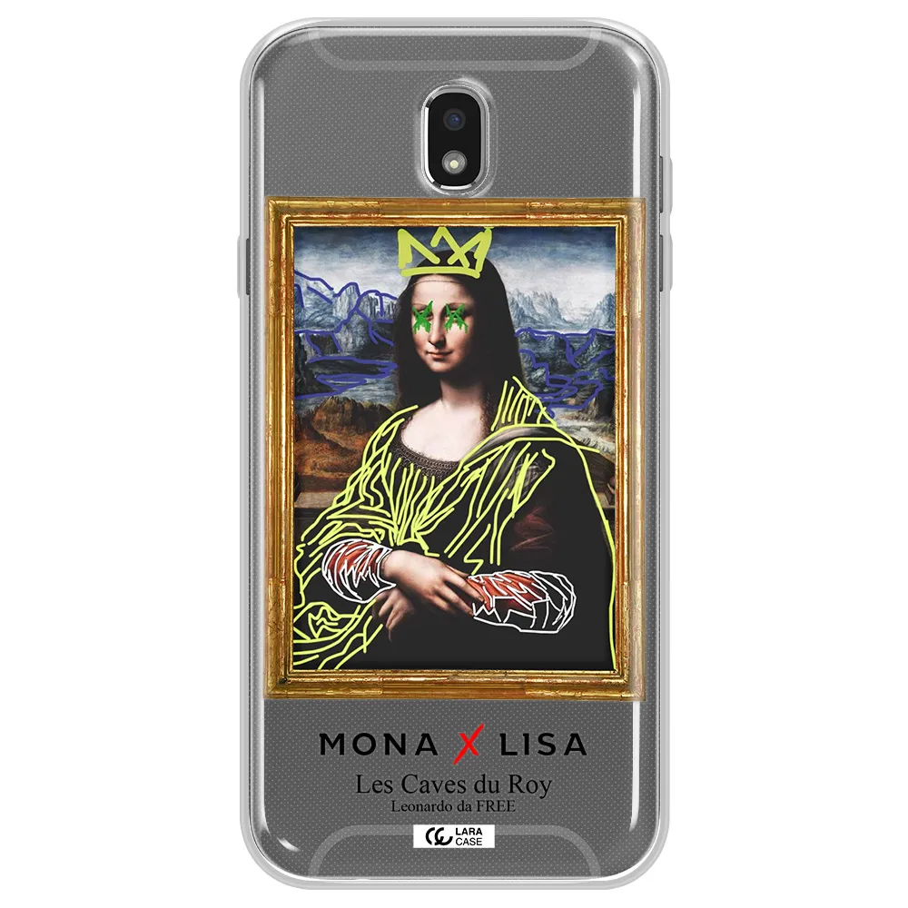Monalisa Pop Art Samsung J7 Pro Clear TPU Case