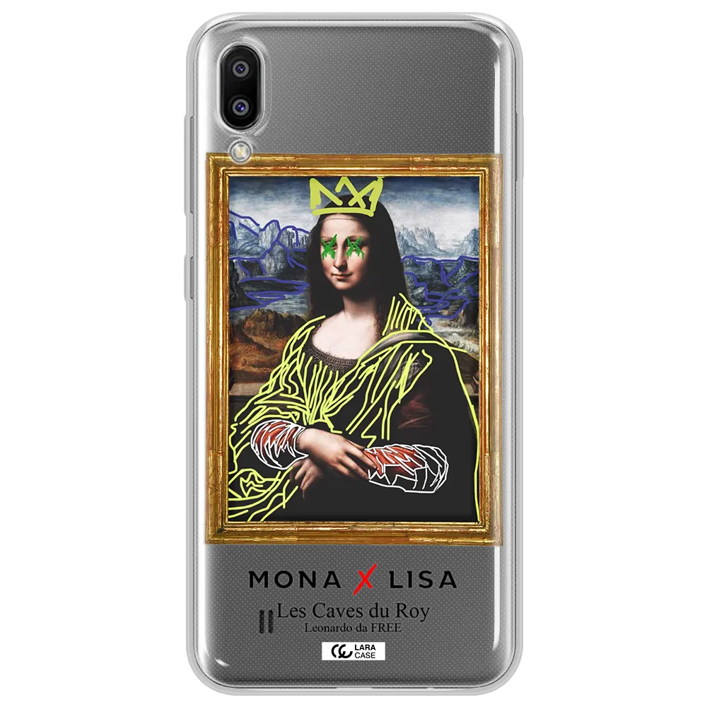 Monalisa Pop Art Samsung M10 Clear TPU Case