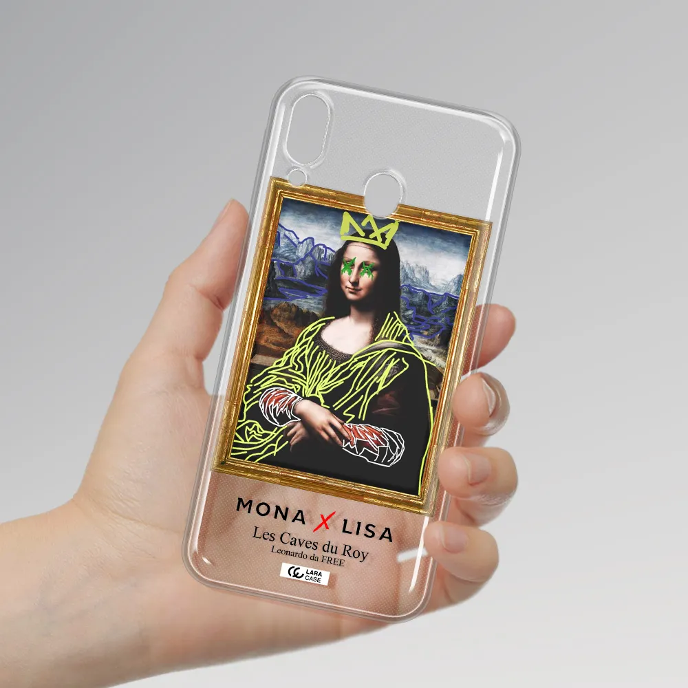 Monalisa Pop Art Samsung M20 Clear TPU Case