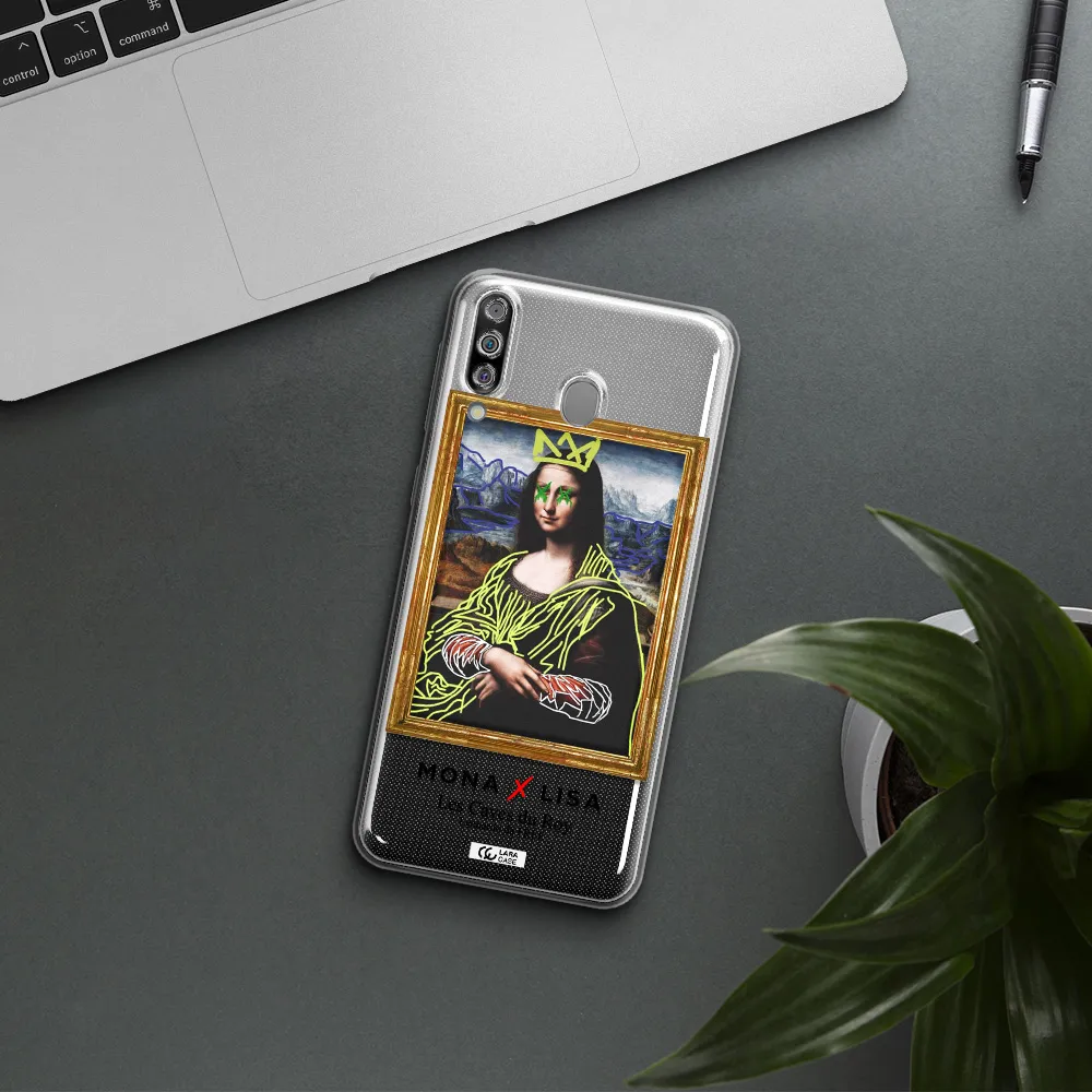 Monalisa Pop Art Samsung M30 Clear TPU Case