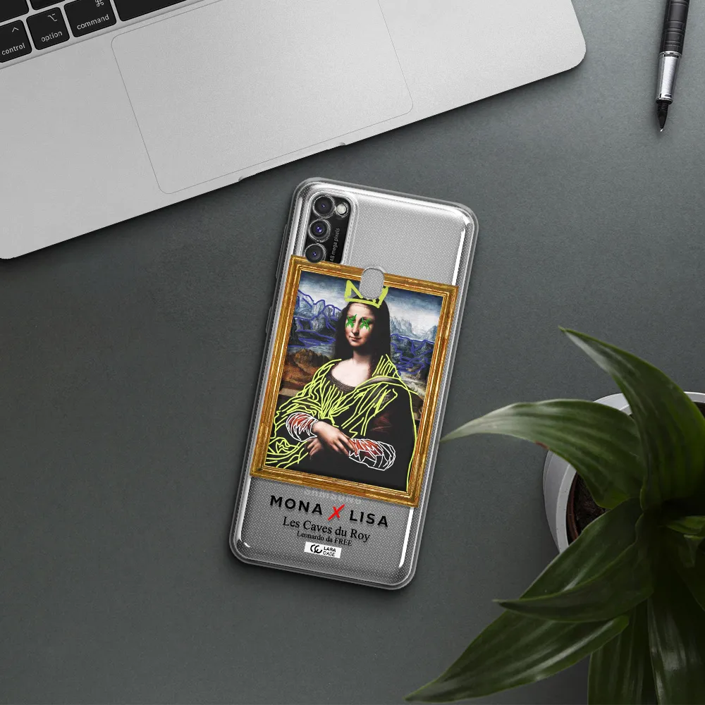 Monalisa Pop Art Samsung M30S Clear TPU Case