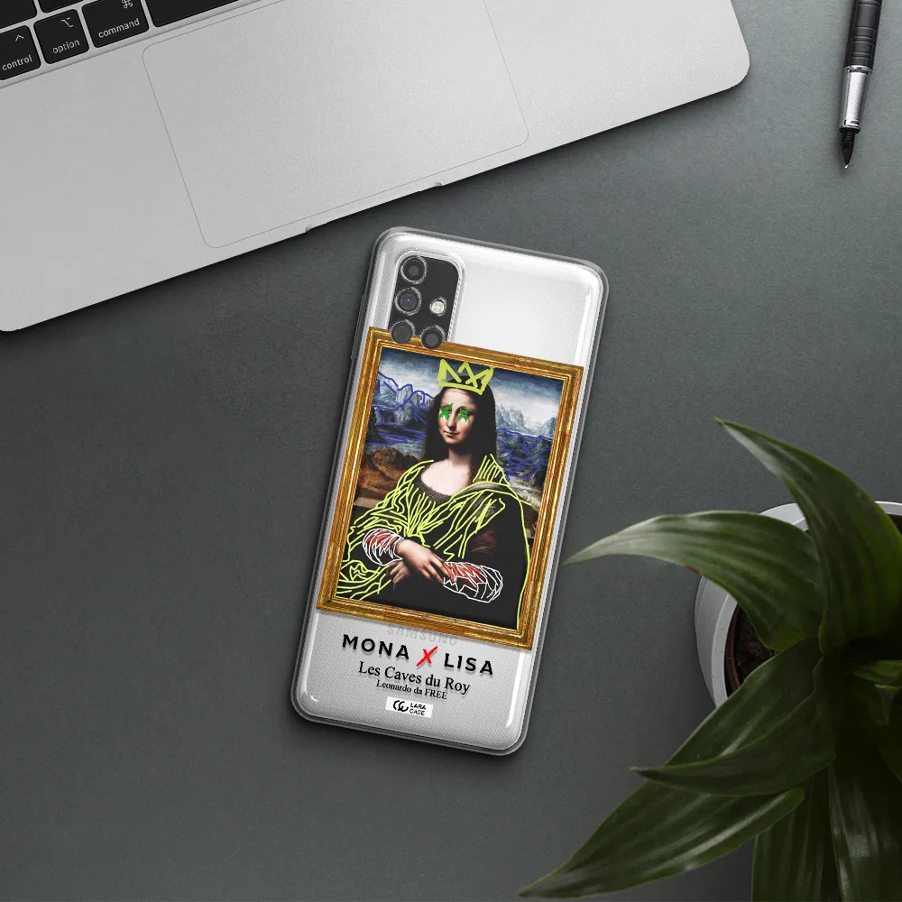 Monalisa Pop Art Samsung M31S Clear TPU Case