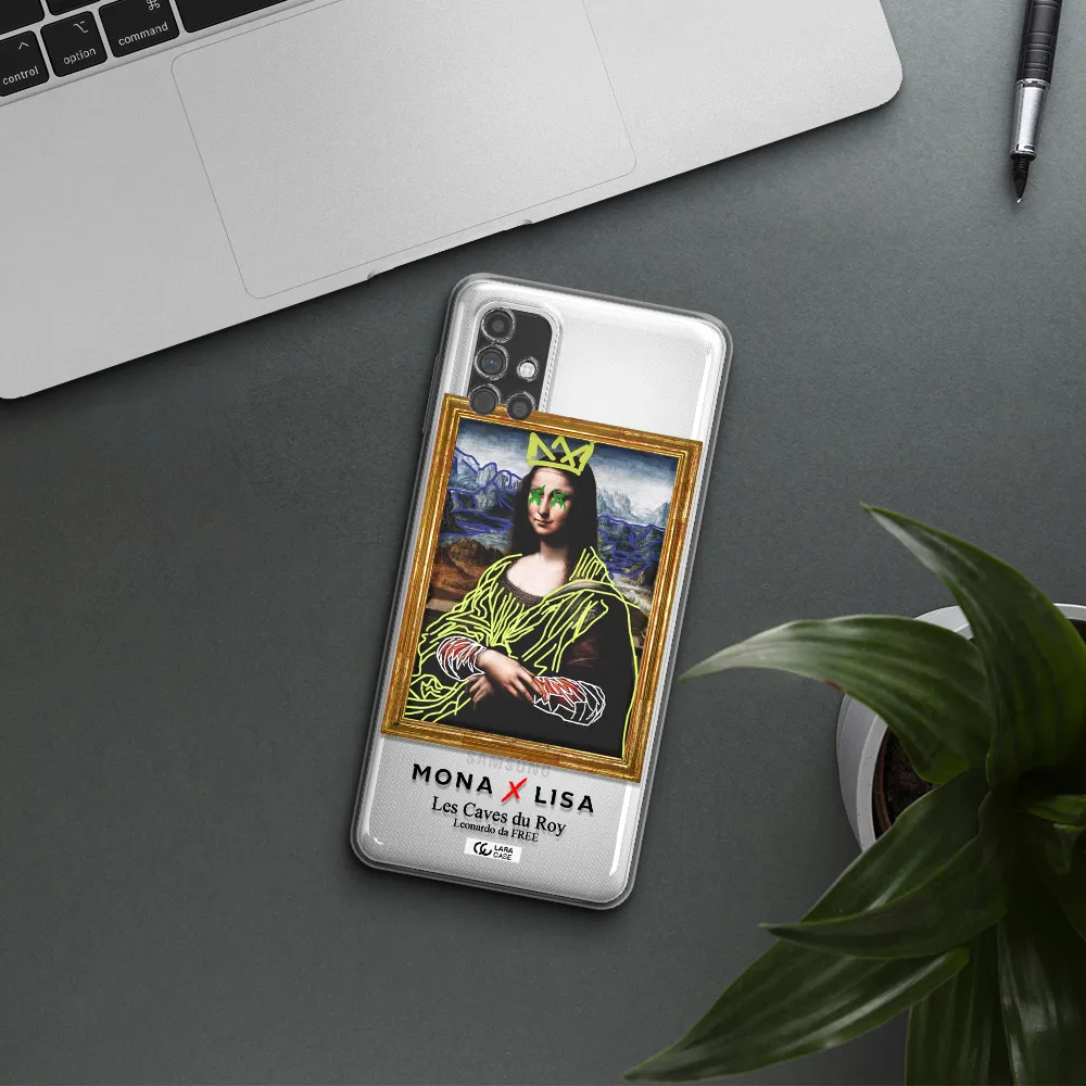 Monalisa Pop Art Samsung M51 Clear TPU Case