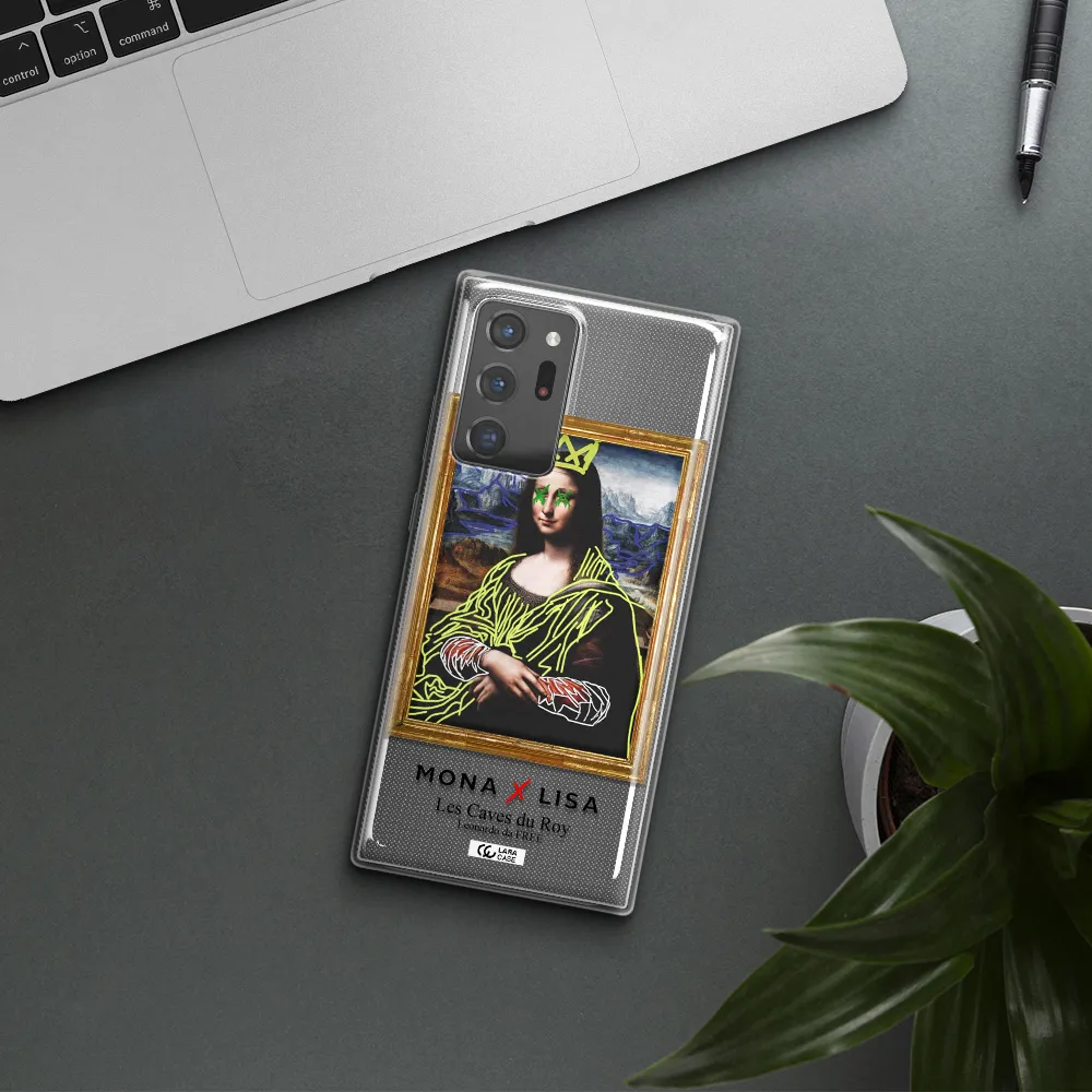 Monalisa Pop Art Samsung Note 20 Ultra Clear TPU Case