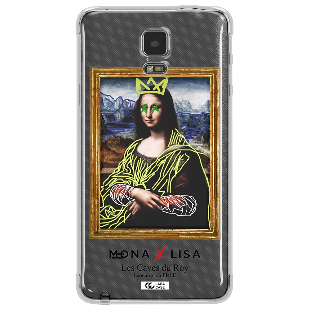 Monalisa Pop Art Samsung Note 4 Clear TPU Case