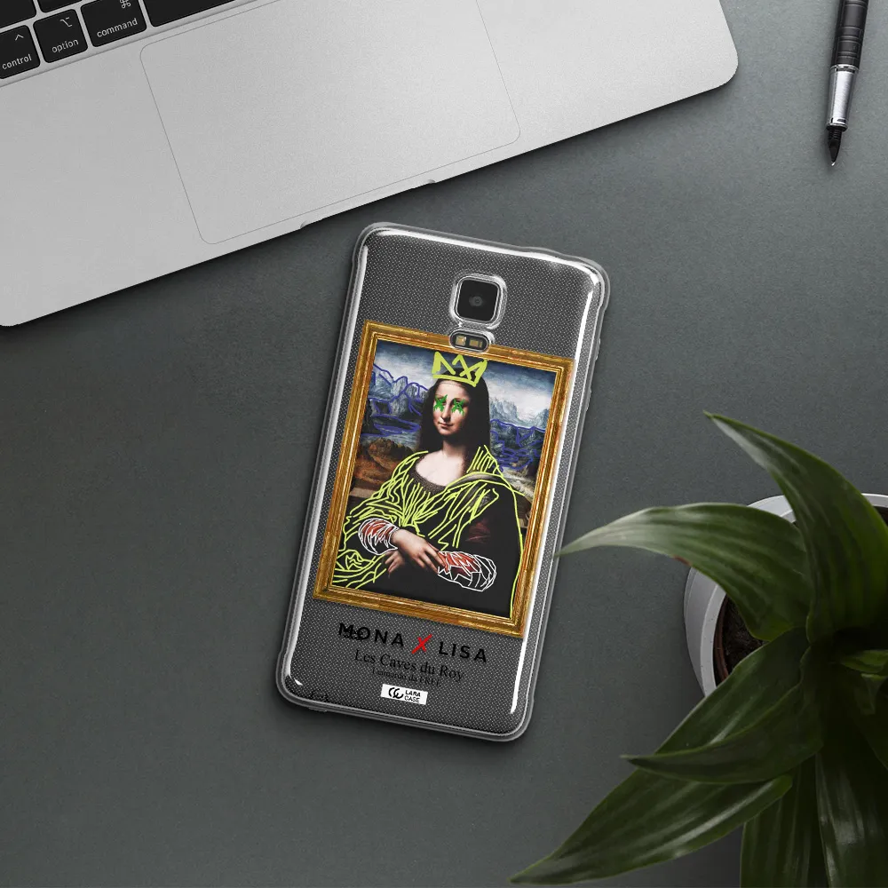 Monalisa Pop Art Samsung Note 4 Clear TPU Case