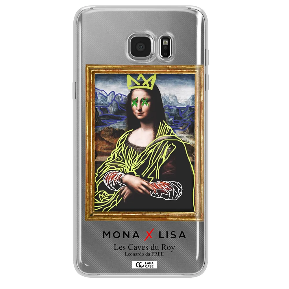 Monalisa Pop Art Samsung Note 5 Clear TPU Case