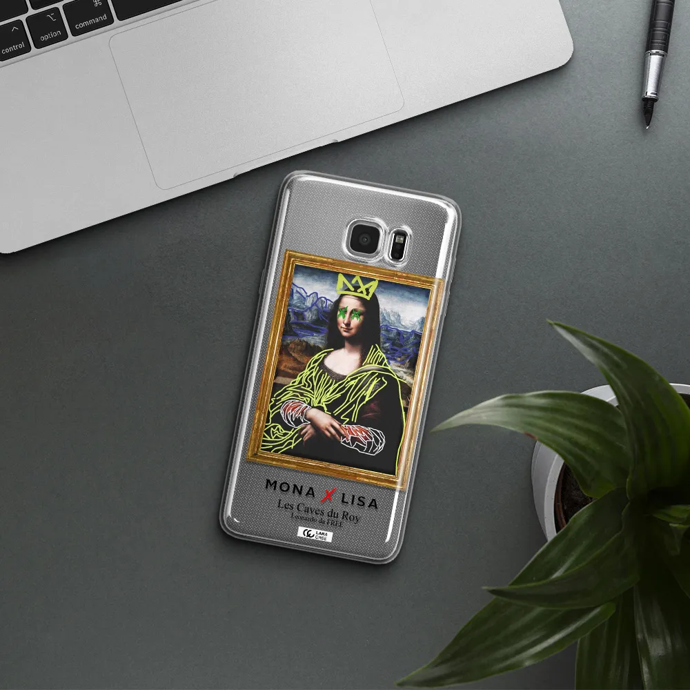 Monalisa Pop Art Samsung Note 5 Clear TPU Case