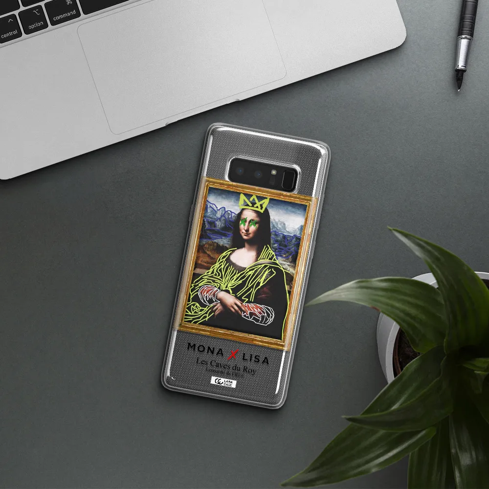 Monalisa Pop Art Samsung Note 8 Clear TPU Case