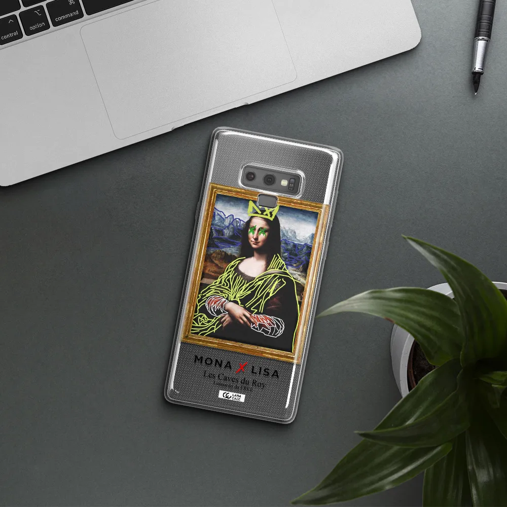 Monalisa Pop Art Samsung Note 9 Clear TPU Case
