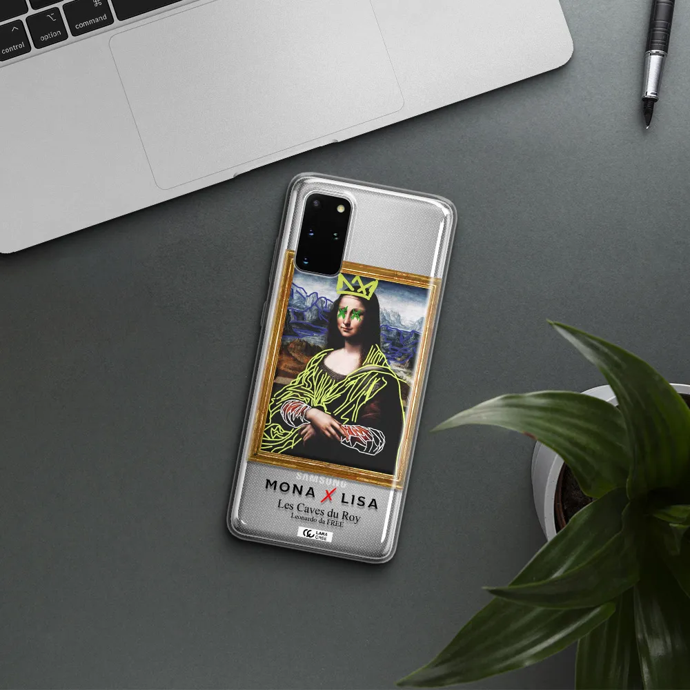 Monalisa Pop Art Samsung S 20 Plus Clear TPU Case