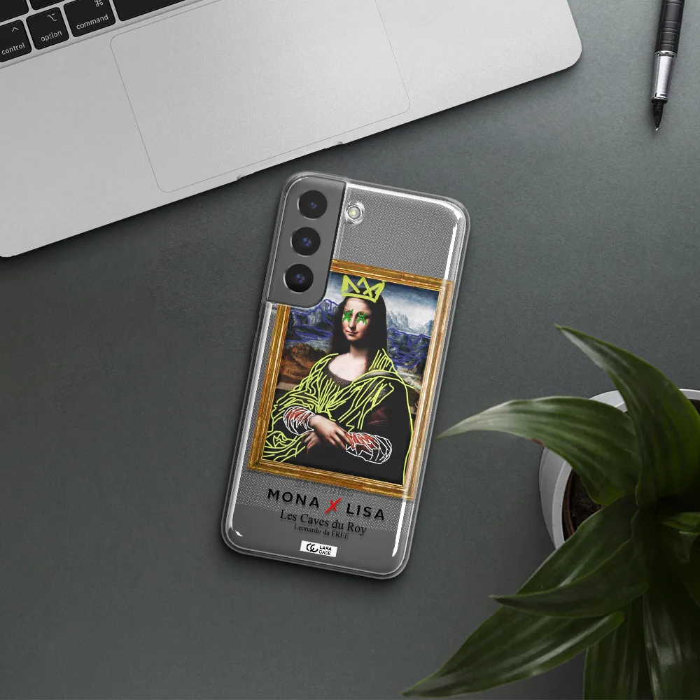 Monalisa Pop Art Samsung S 22 Clear TPU Case