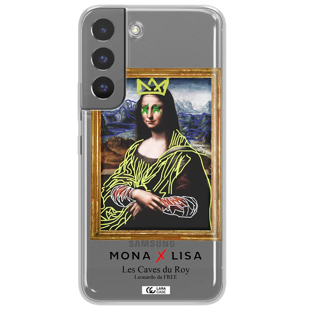 Monalisa Pop Art Samsung S 22 Plus Clear TPU Case