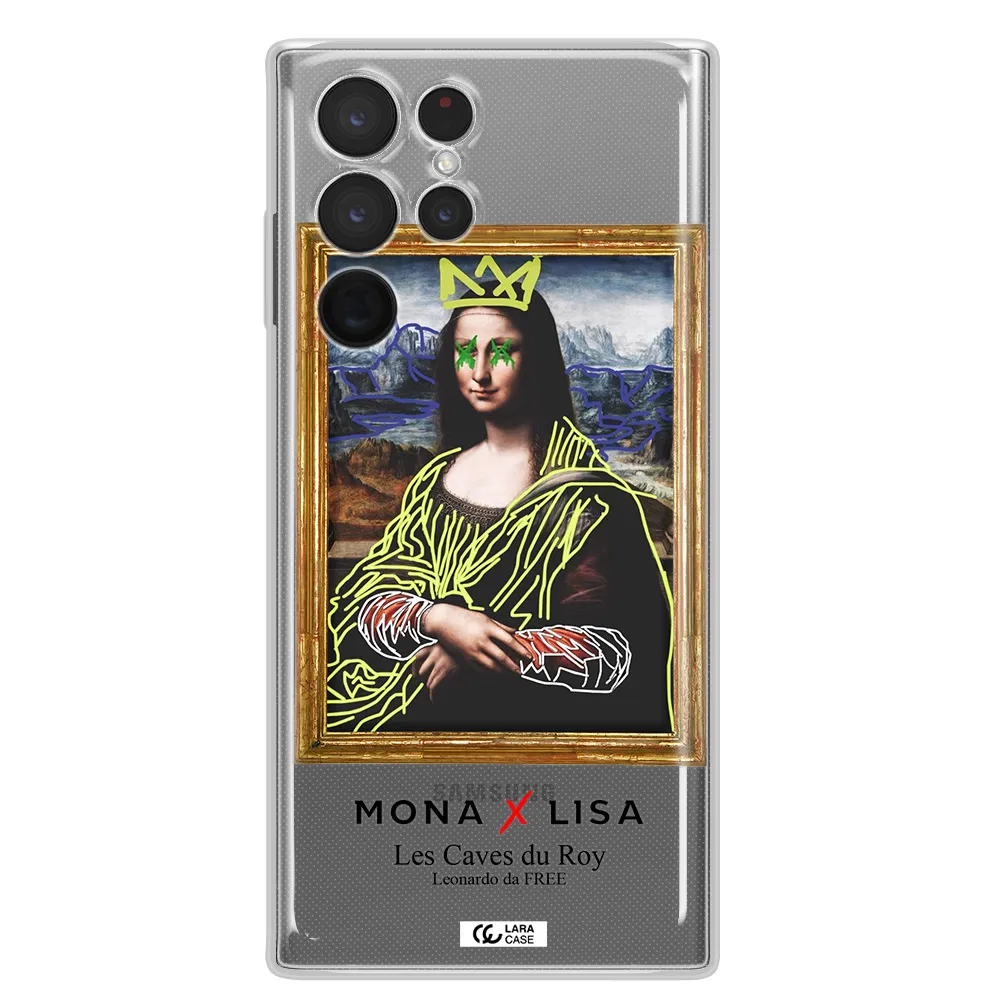 Monalisa Pop Art Samsung S 22 Ultra Clear TPU Case
