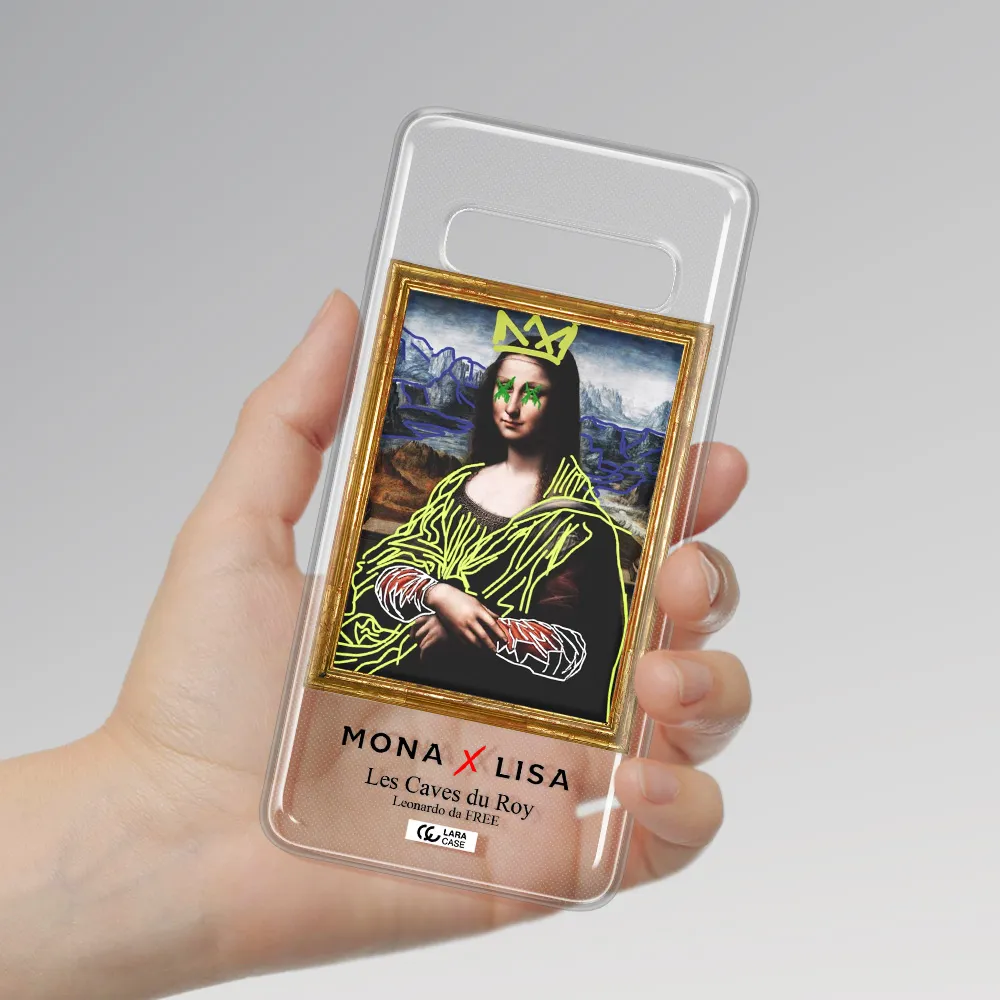Monalisa Pop Art Samsung S10 Clear TPU Case