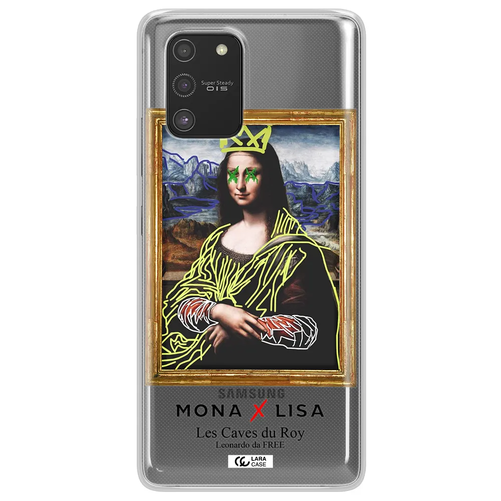 Monalisa Pop Art Samsung S10 Lite Clear TPU Case
