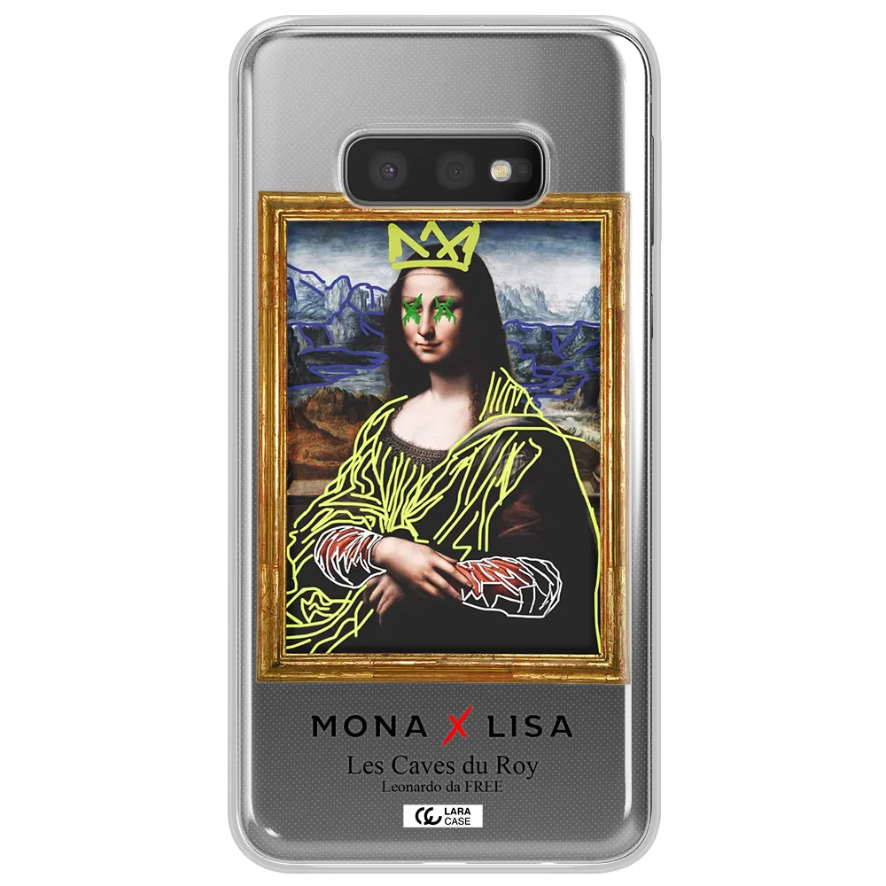 Monalisa Pop Art Samsung S10e Clear TPU Case