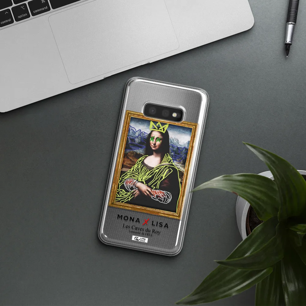 Monalisa Pop Art Samsung S10e Clear TPU Case