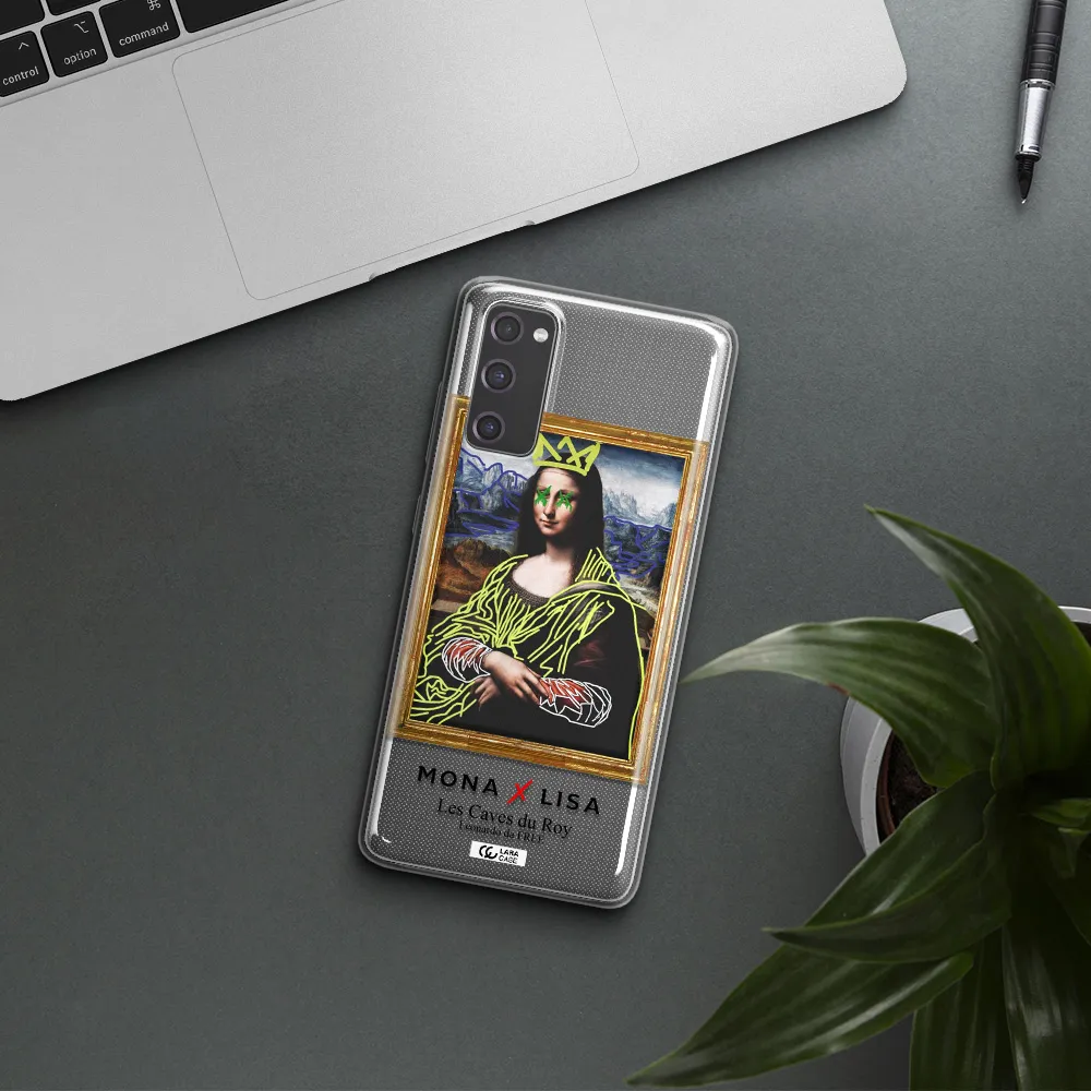 Monalisa Pop Art Samsung S20 Fe Clear TPU Case