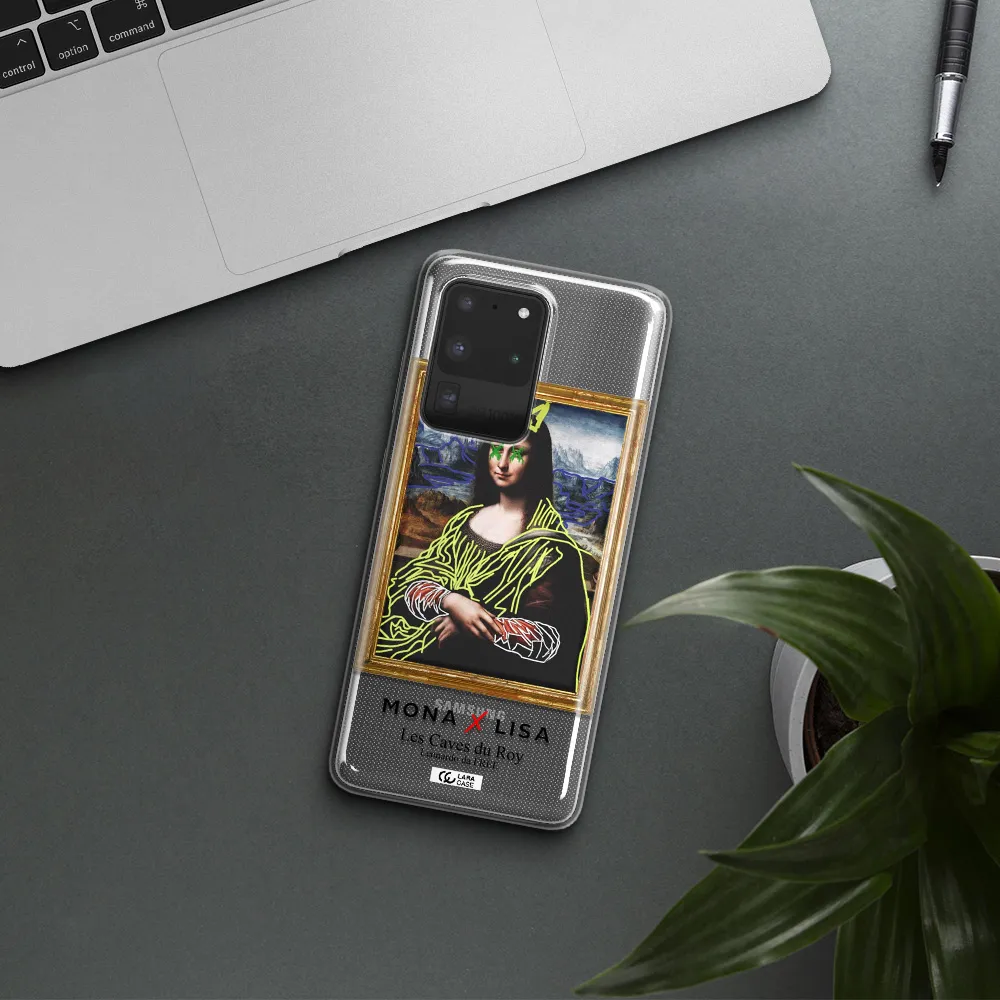 Monalisa Pop Art Samsung S20 Ultra Clear TPU Case
