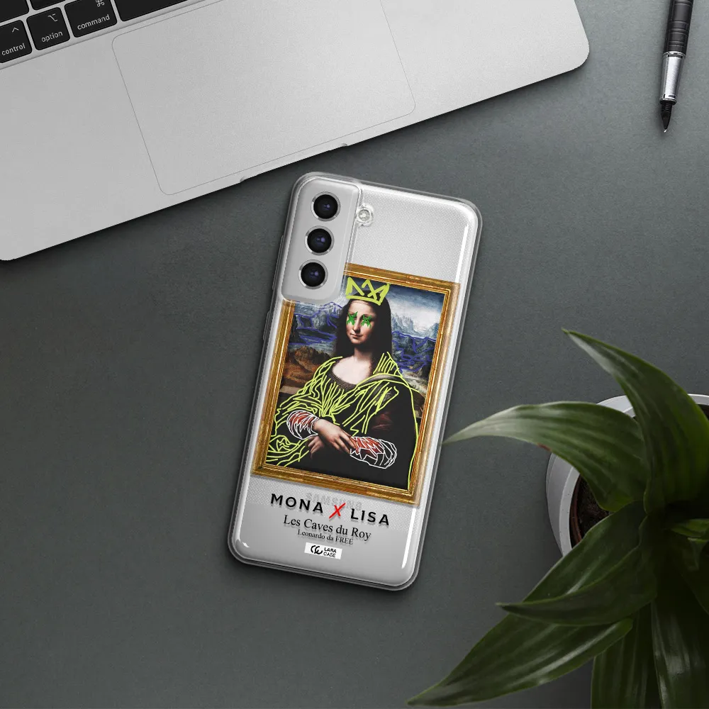 Monalisa Pop Art Samsung S21 Fe Clear Tpu Case