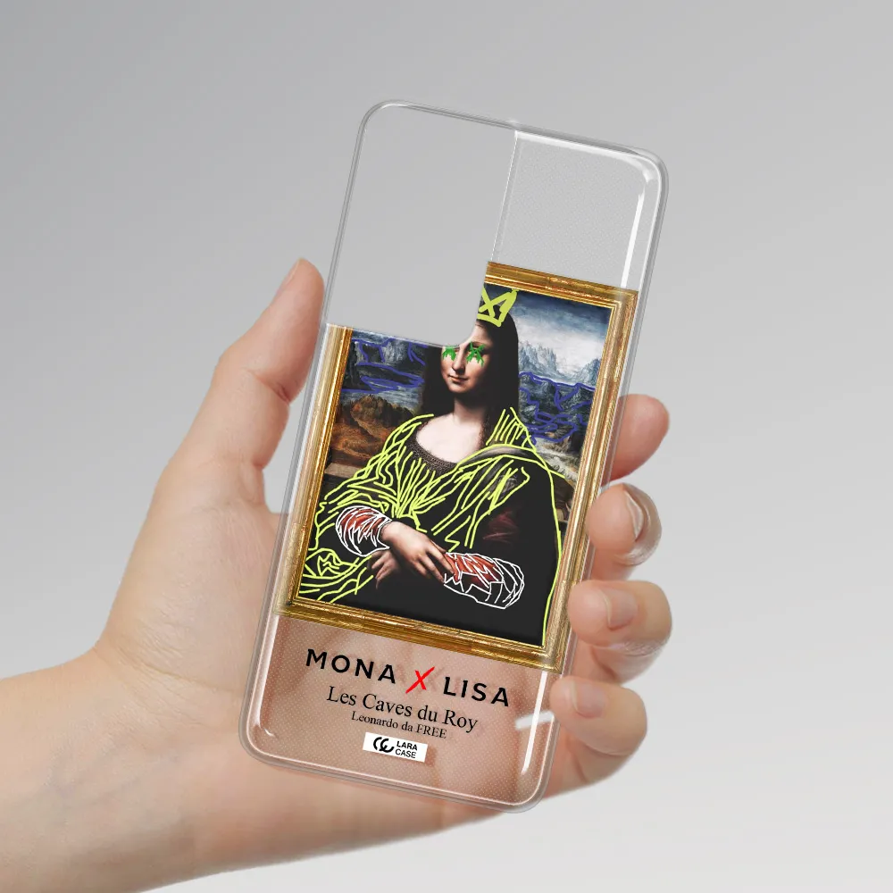 Monalisa Pop Art Samsung S21 Ultra Clear TPU Case