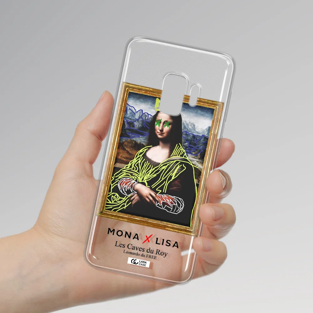 Monalisa Pop Art Samsung S9 Clear TPU Case