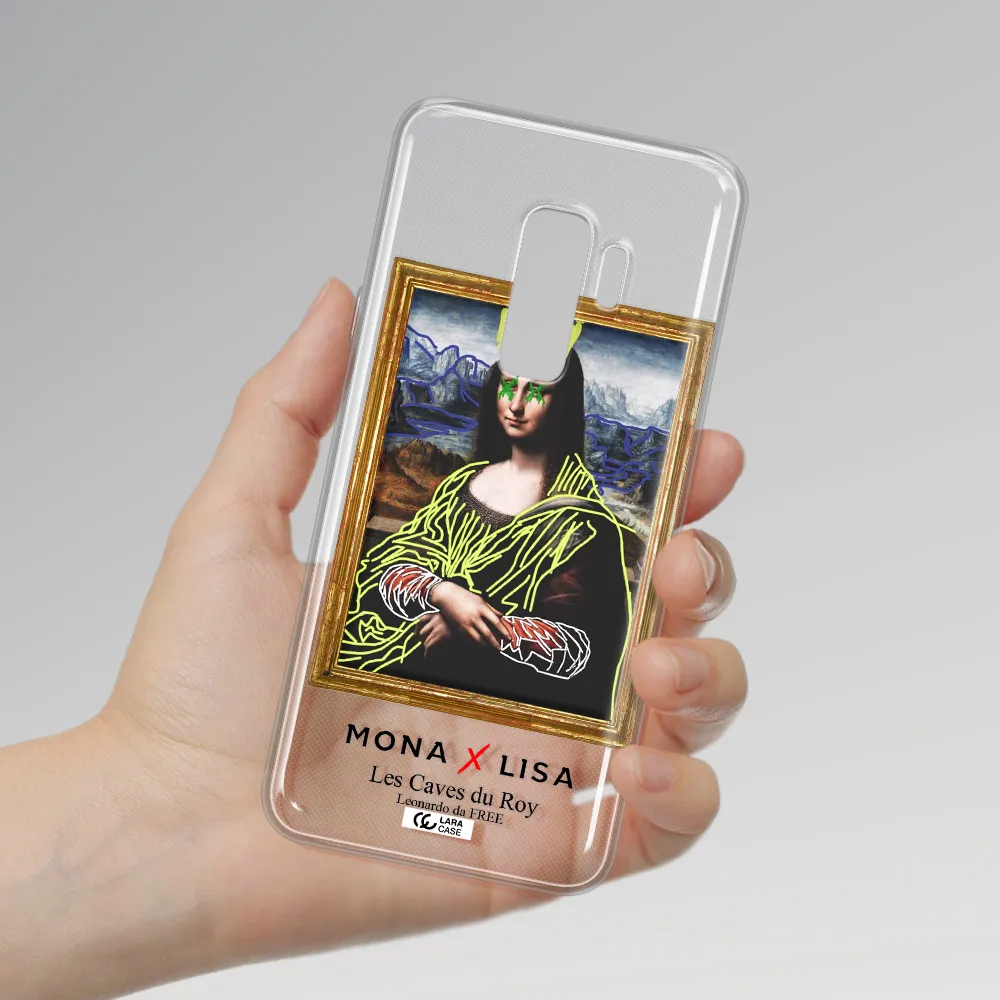 Monalisa Pop Art Samsung S9 Plus Clear TPU Case