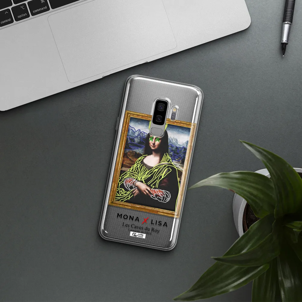 Monalisa Pop Art Samsung S9 Plus Clear TPU Case