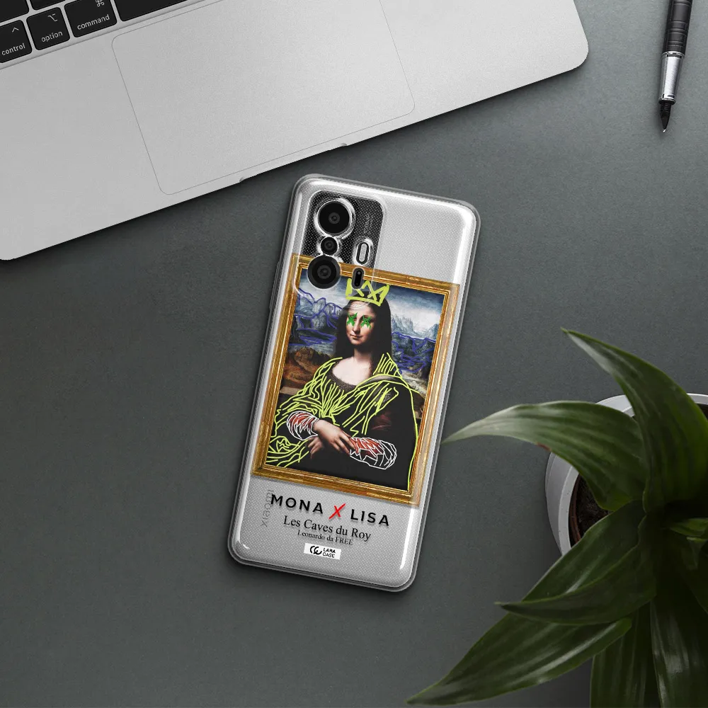 Monalisa Pop Art Xiaomi 11T Pro Clear Tpu Case