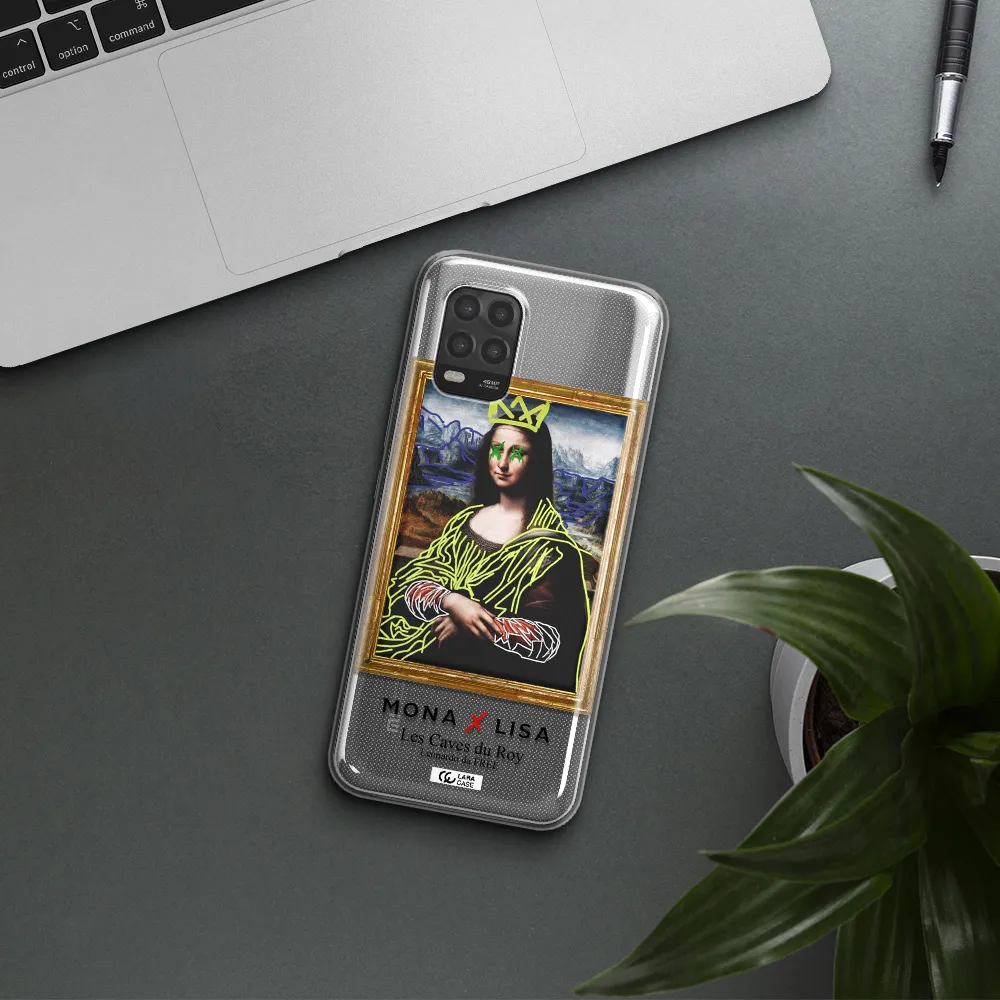 Monalisa Pop Art Xiaomi Mi 10 Lite Clear TPU Case