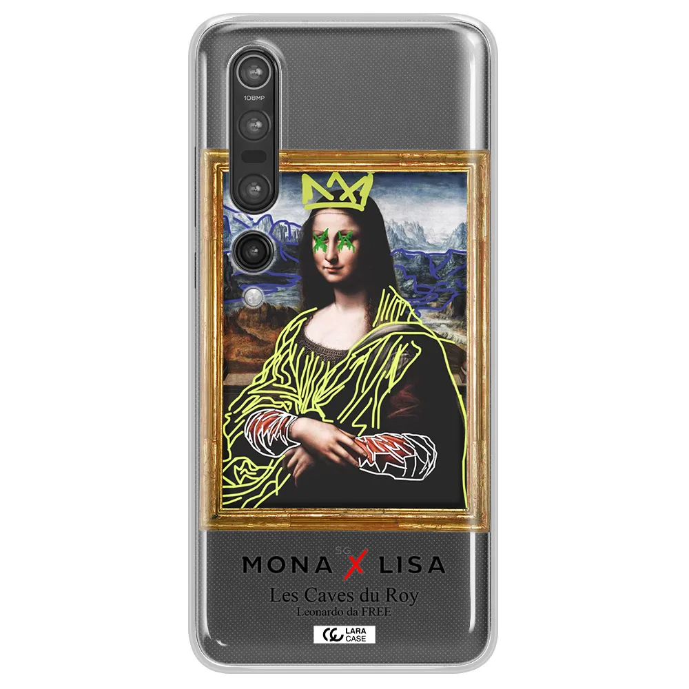 Monalisa Pop Art Xiaomi Mi 10 Pro Clear TPU Case