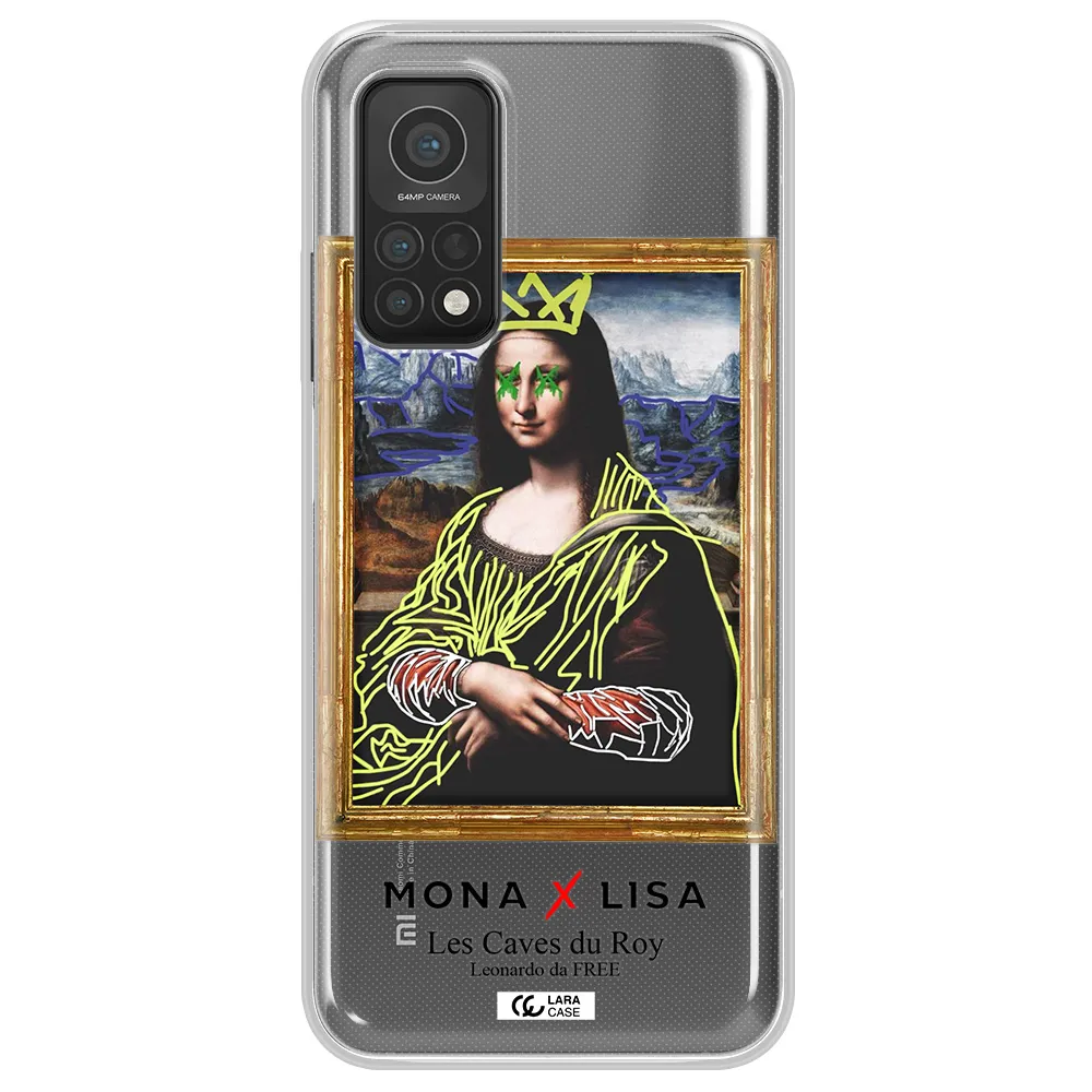 Monalisa Pop Art Xiaomi Mi 10T Clear TPU Case