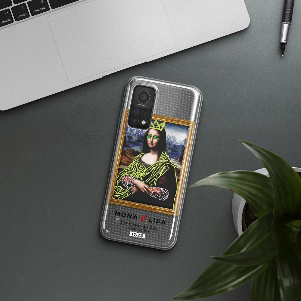 Monalisa Pop Art Xiaomi Mi 10T Clear TPU Case