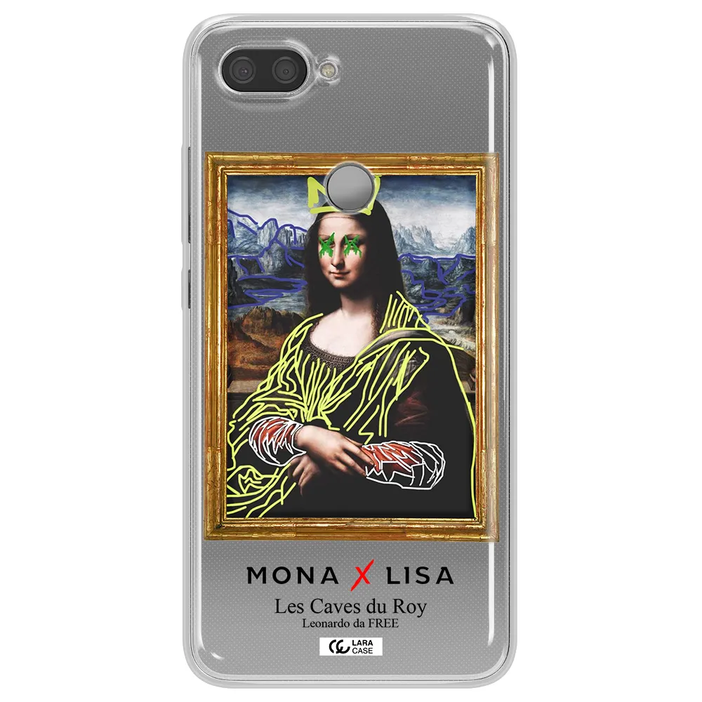 Monalisa Pop Art Xiaomi Mi 8 Lite Clear TPU Case