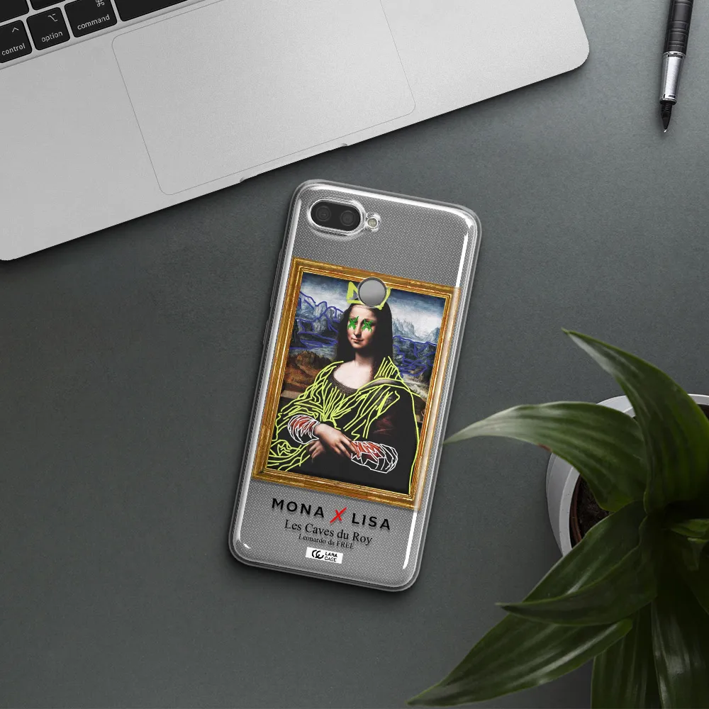 Monalisa Pop Art Xiaomi Mi 8 Lite Clear TPU Case
