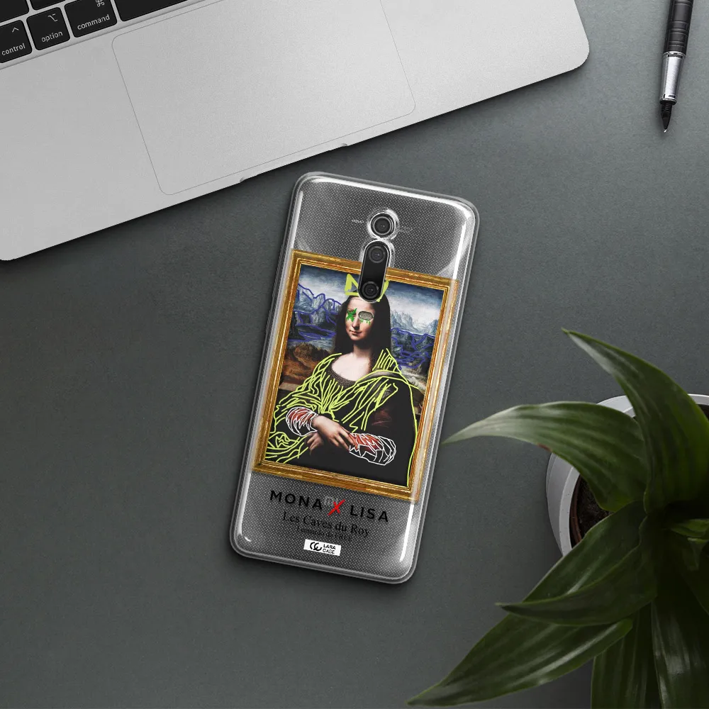 Monalisa Pop Art Xiaomi Mi 9T Clear TPU Case
