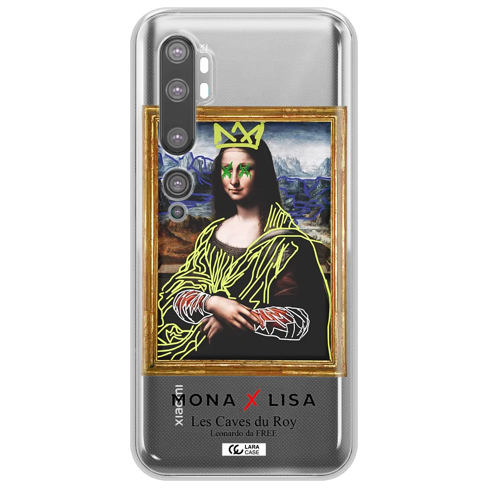 Monalisa Pop Art Xiaomi Mi Note 10 Clear TPU Case