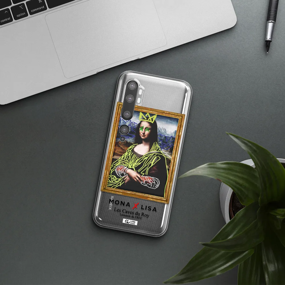 Monalisa Pop Art Xiaomi Mi Note 10 Clear TPU Case