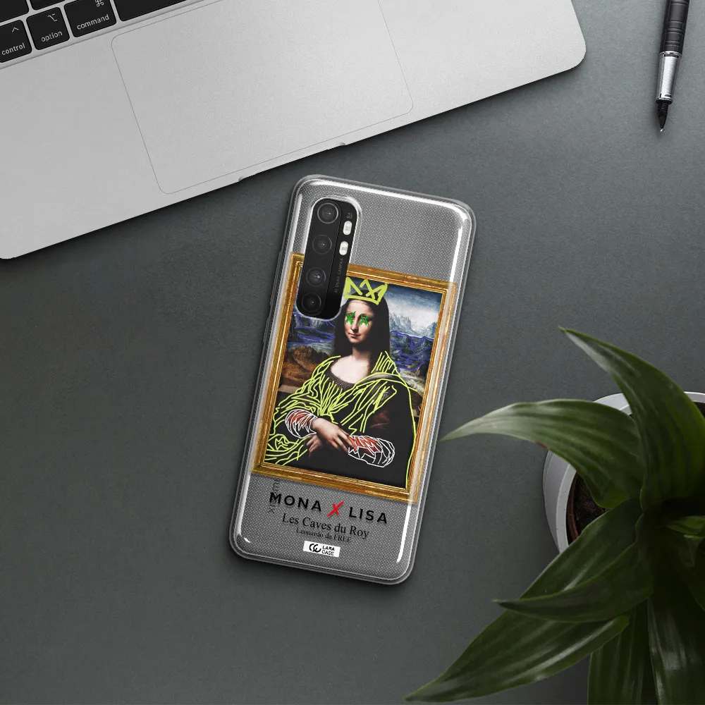 Monalisa Pop Art Xiaomi Mi Note 10 Lite Clear TPU Case